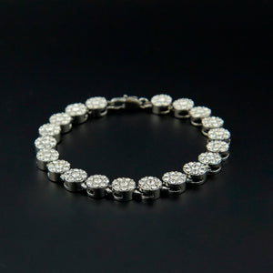 Cluster CZ Bracelet