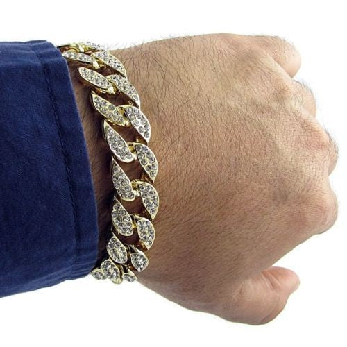 Cuban Link CZ Bracelet