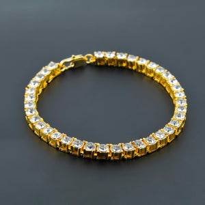 Single Row CZ Bracelet