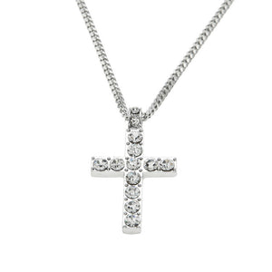 Cross CZ Necklace