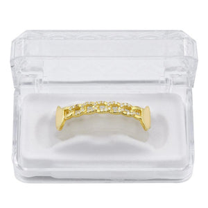 Cuban Link CZ Fang Grillz