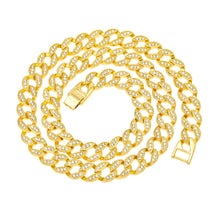 Cuban Link Half CZ Chain