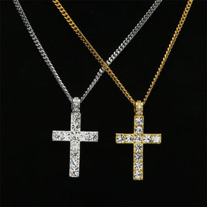 Cross CZ Necklace