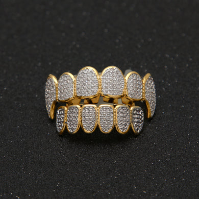 Rounded Fang CZ Grillz