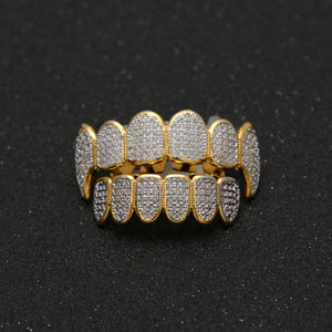 Rounded Fang CZ Grillz